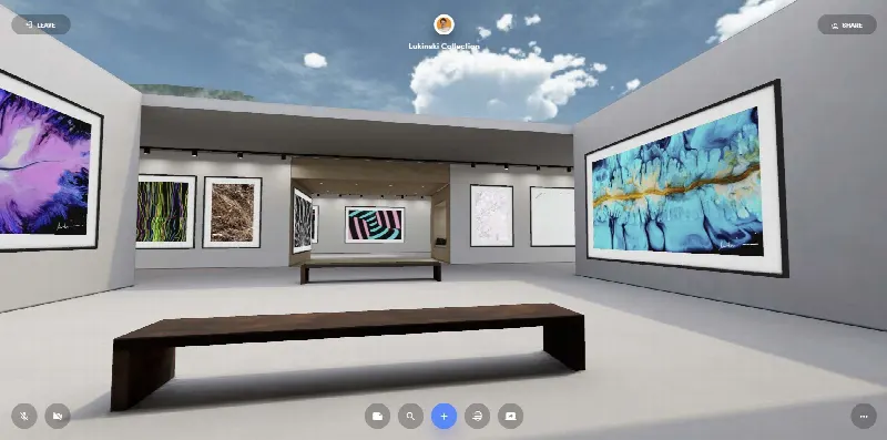 Lukinski VR Tentoonstelling: Marmer x Meditatie – NFT Art for Villas & Estates