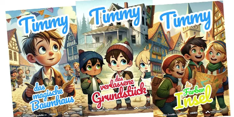 Eigendomsboeken voor kinderen: Timmy’s Abenteuer – Mit Spaß ein bisschen Investment lernen (in het Duits)